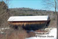 Bradford, NH - Bement Bridge - Winter